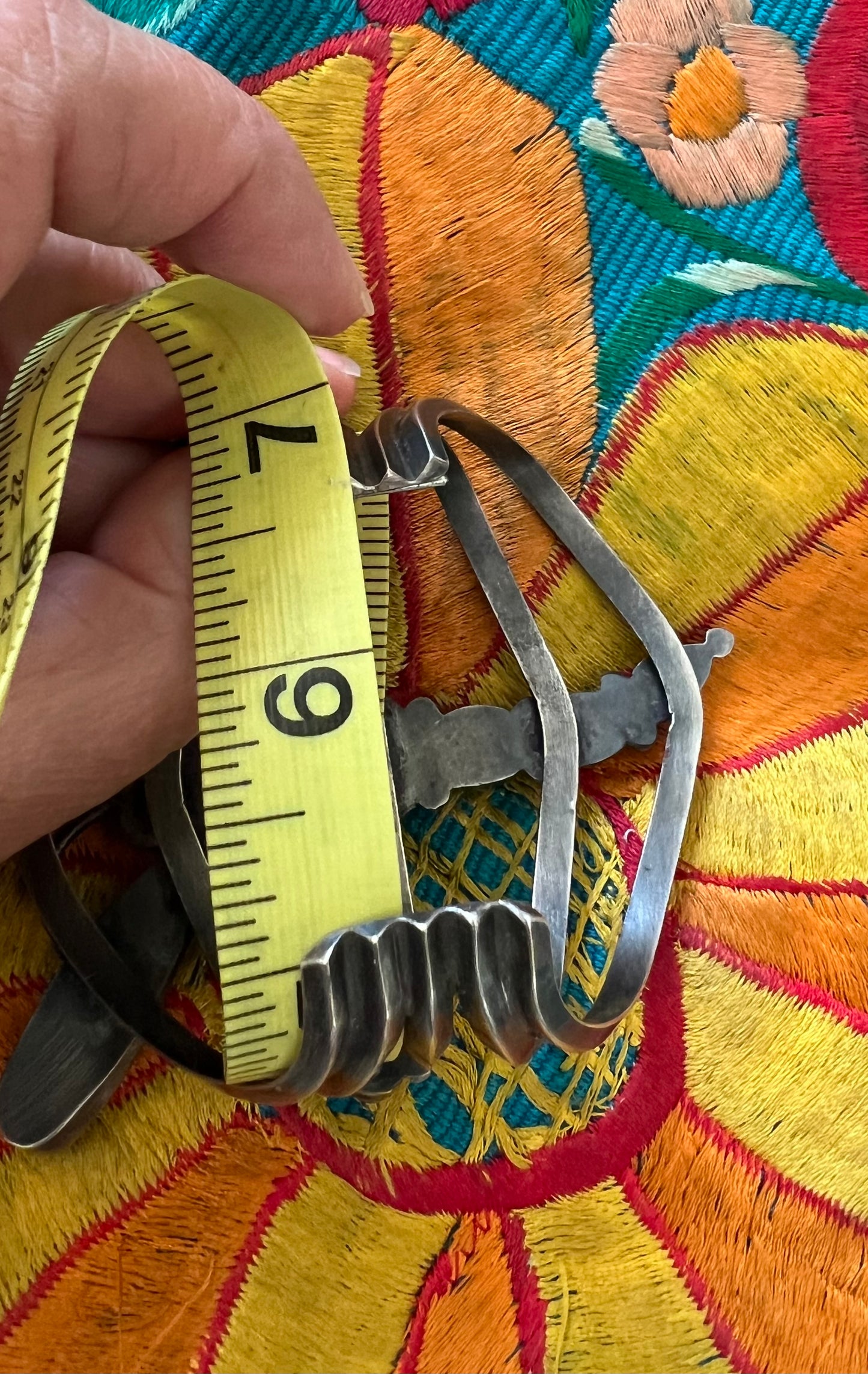 Dragonfly statement cuff