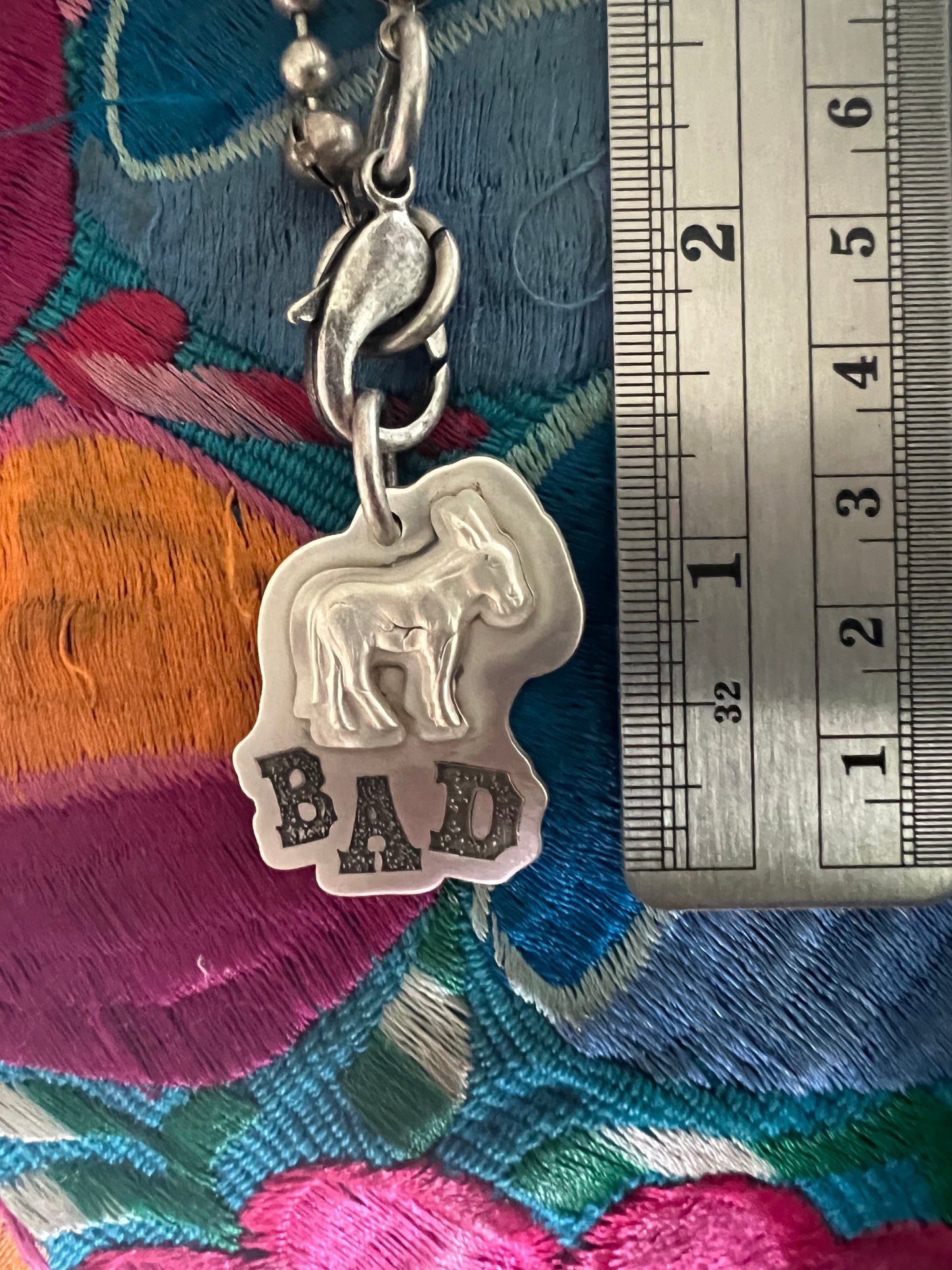 Badass Donkey necklace