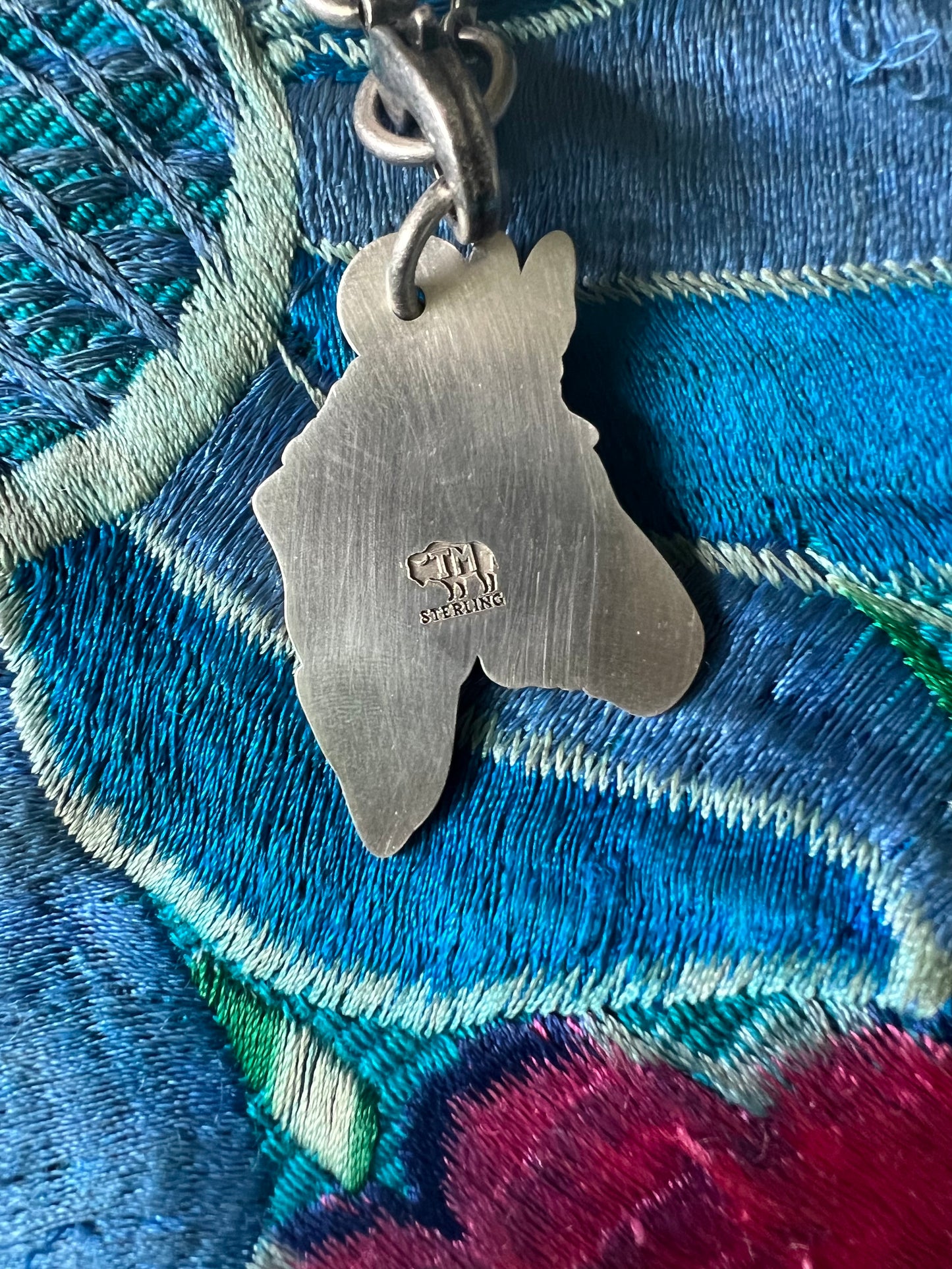 Groovy donkey necklace