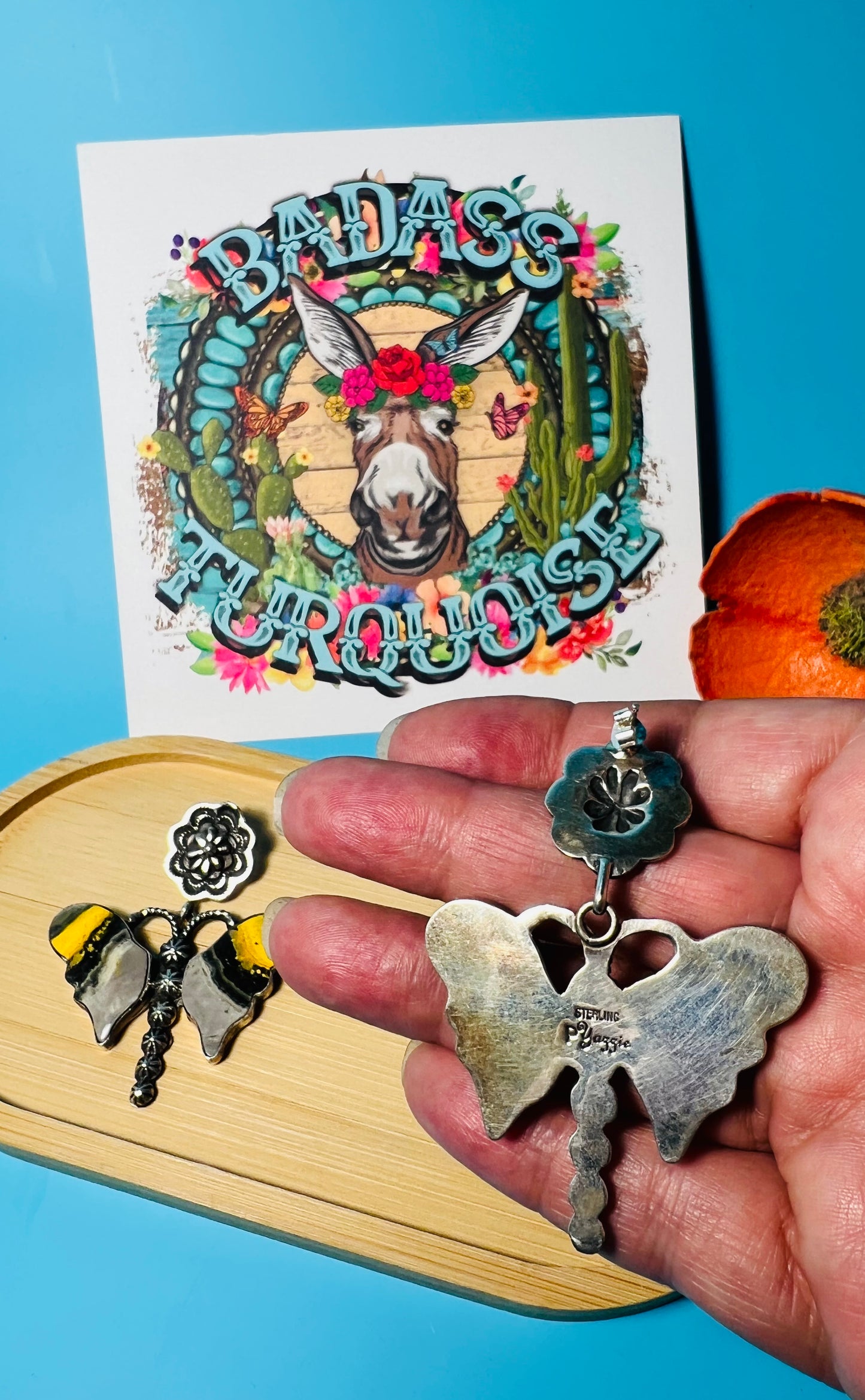 Dragonfly earrings