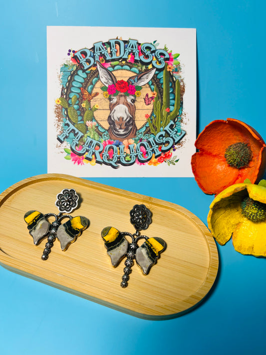 Dragonfly earrings